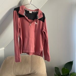 VS PINK quarter zip